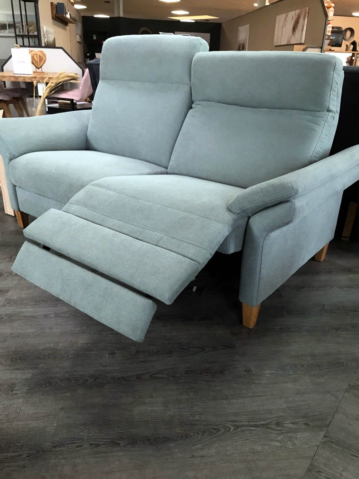 Garnitur Sofa Couch mit motorischer Relaxfunktion