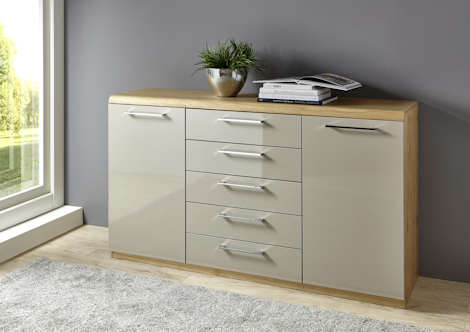 Schlafzimmer Kommode Wildeiche Lack Z21842