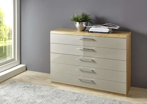 Schlafzimmer Kommode Wildeiche Lack Z21842-1