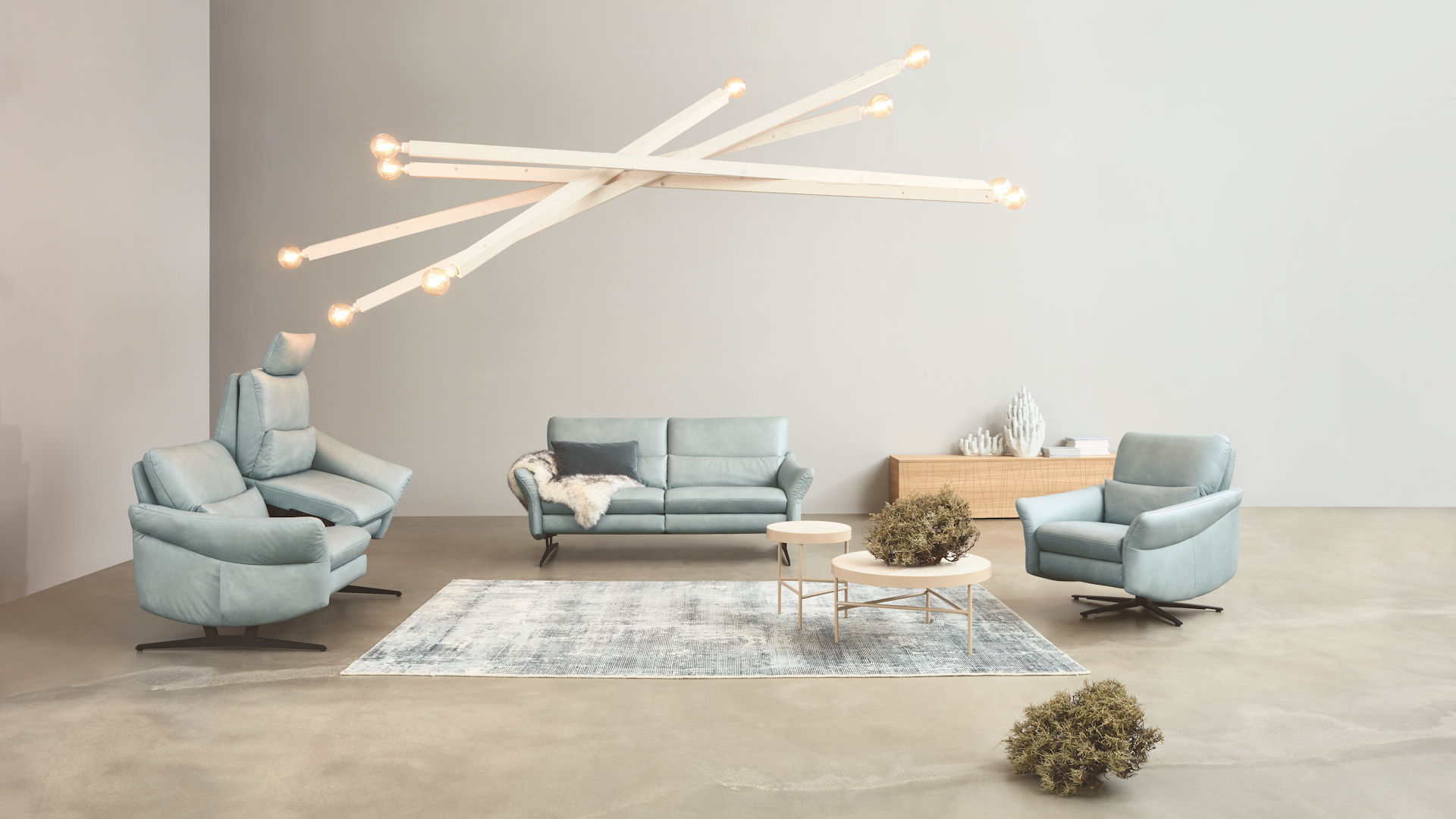 Polstergarnitur Z21963 - Leder