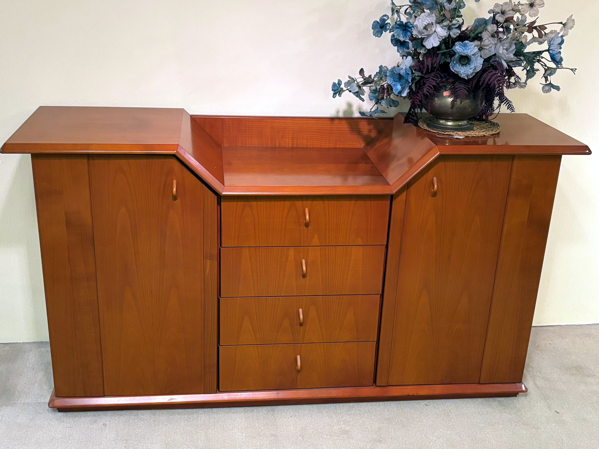 Anrichte/Highbord in echt Kirschbaum-Breite 165 cm