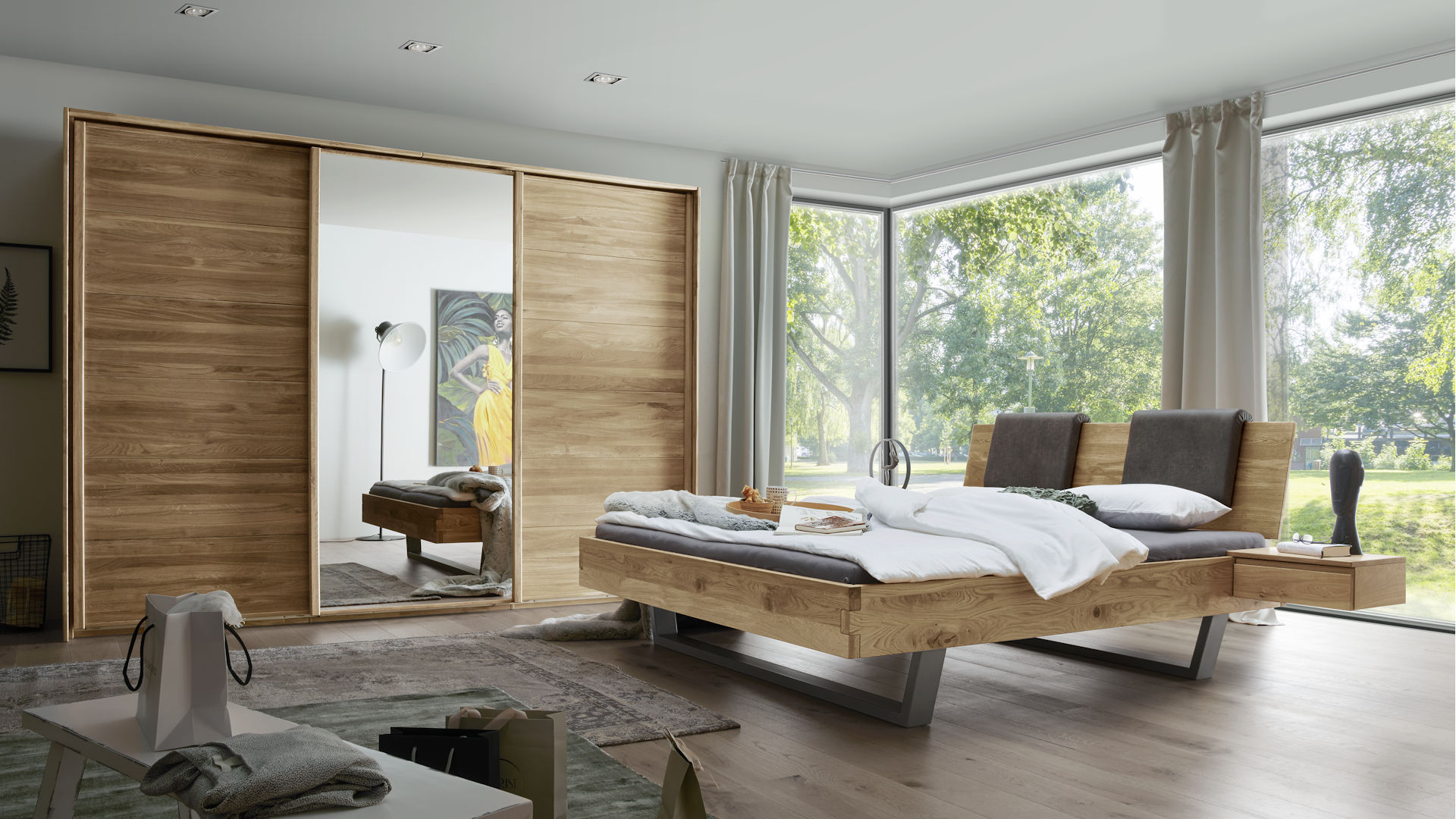 Schlafzimmer komplett Z22106-2 - Wildeiche