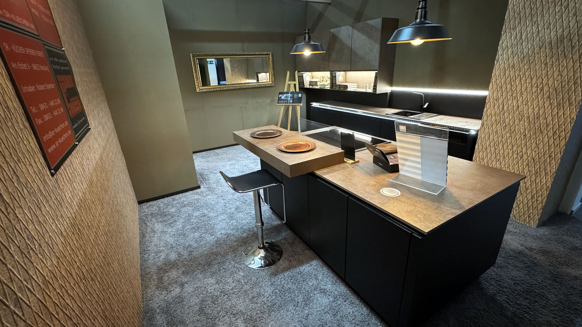 Nobilia Touch SCHWARZ und BRONZE