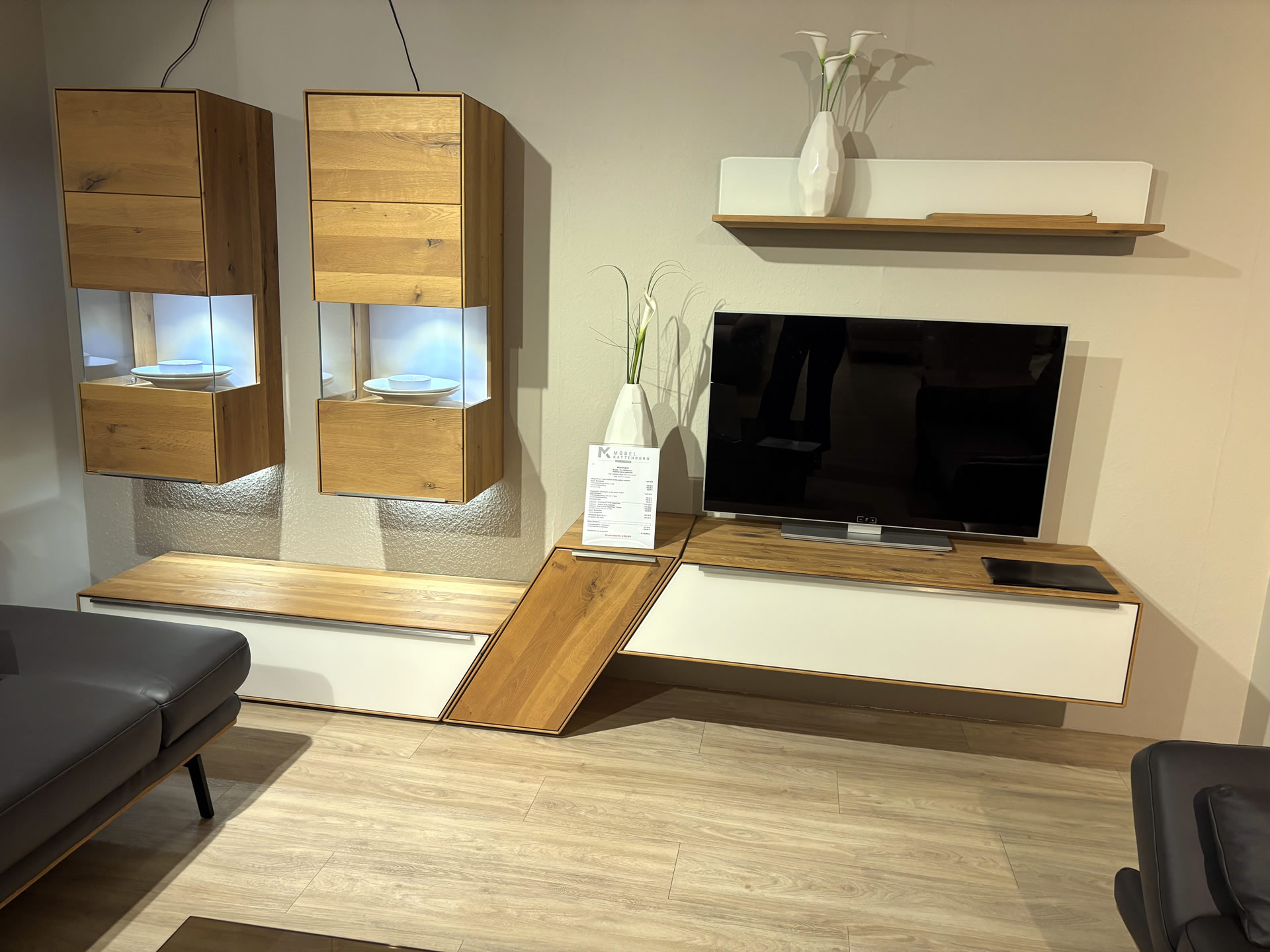 Wohnwand Modell:  TL 1752/Ramos