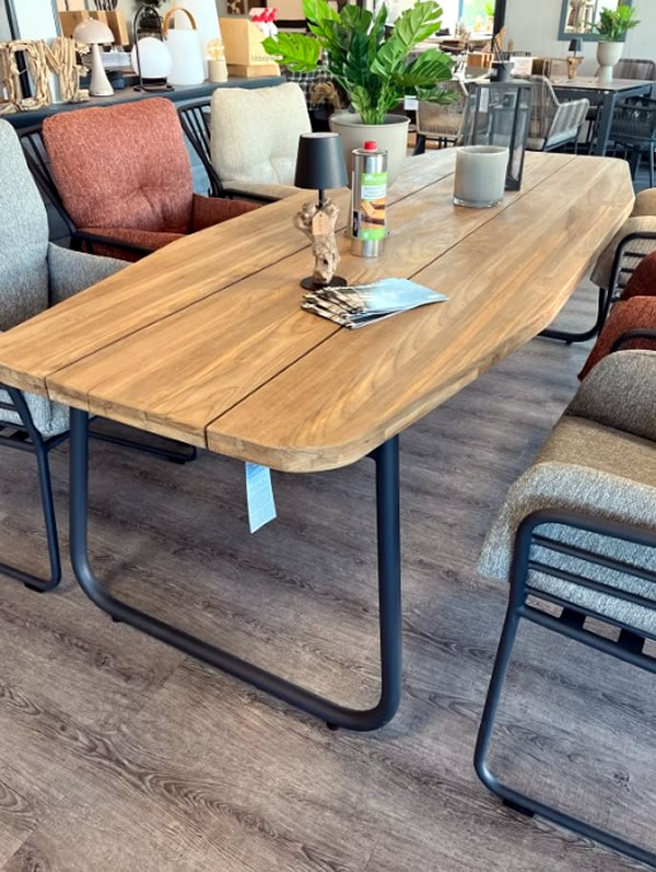 Gartentisch Teakholz massiv 240x90cm