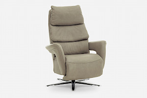 Fernseh- und Relaxsesel Z22210 - Leder, Sternfuß