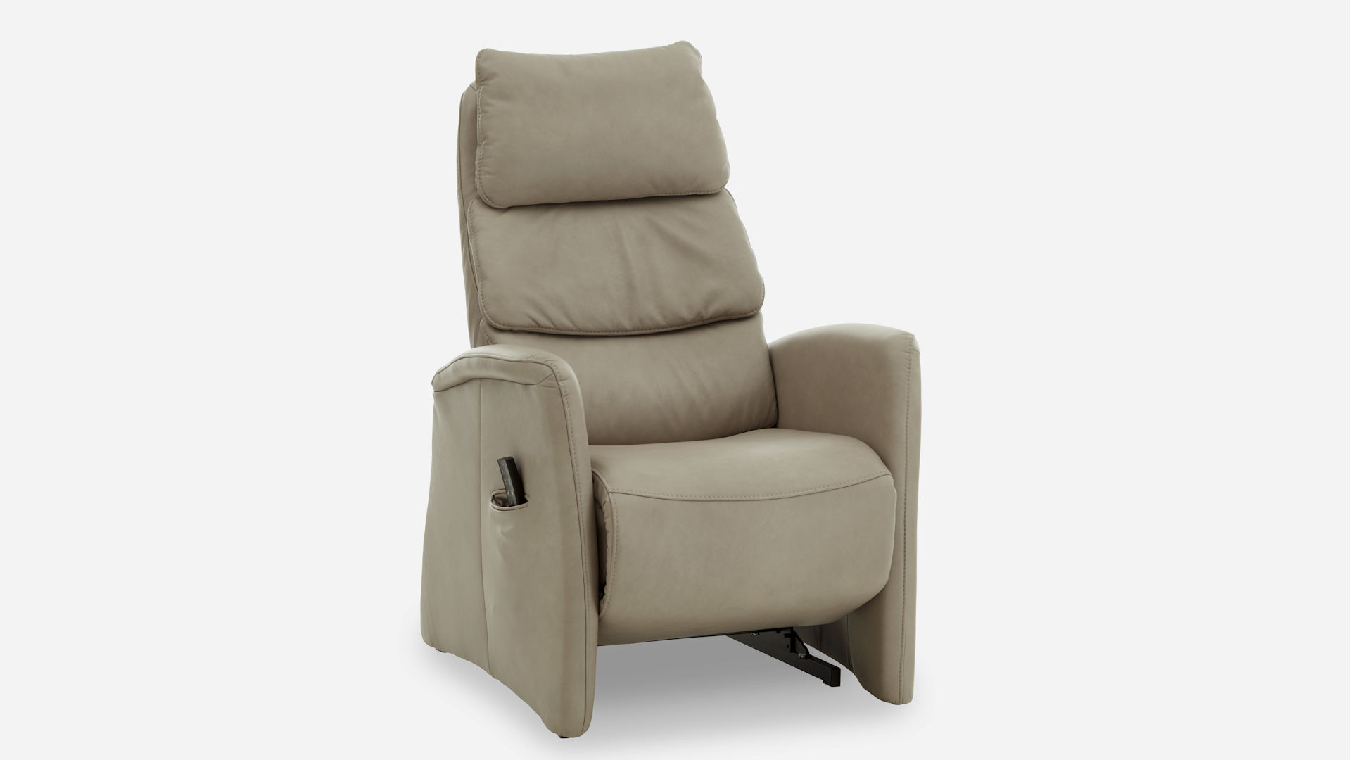 Fernseh- und Relaxsesel Z22210-1 - Leder, mit Aufstehhilfe