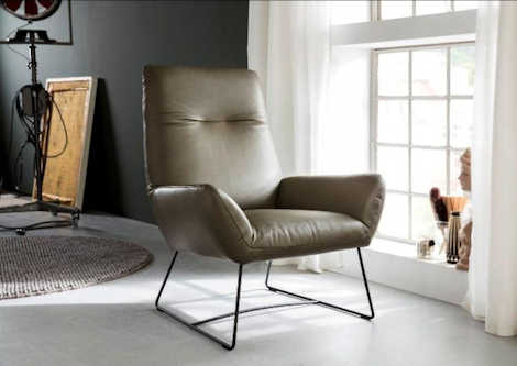 Einzelsessel Leder Z22255