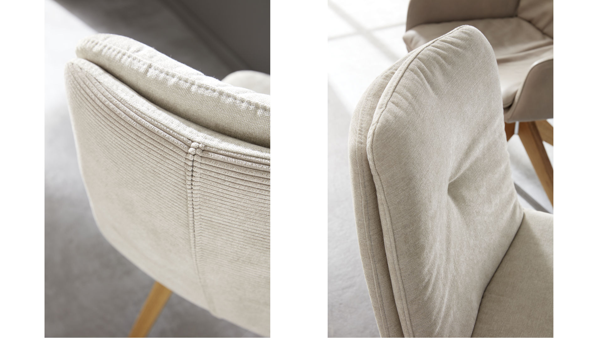 Polsterstuhl mit Cordbezug Z22247