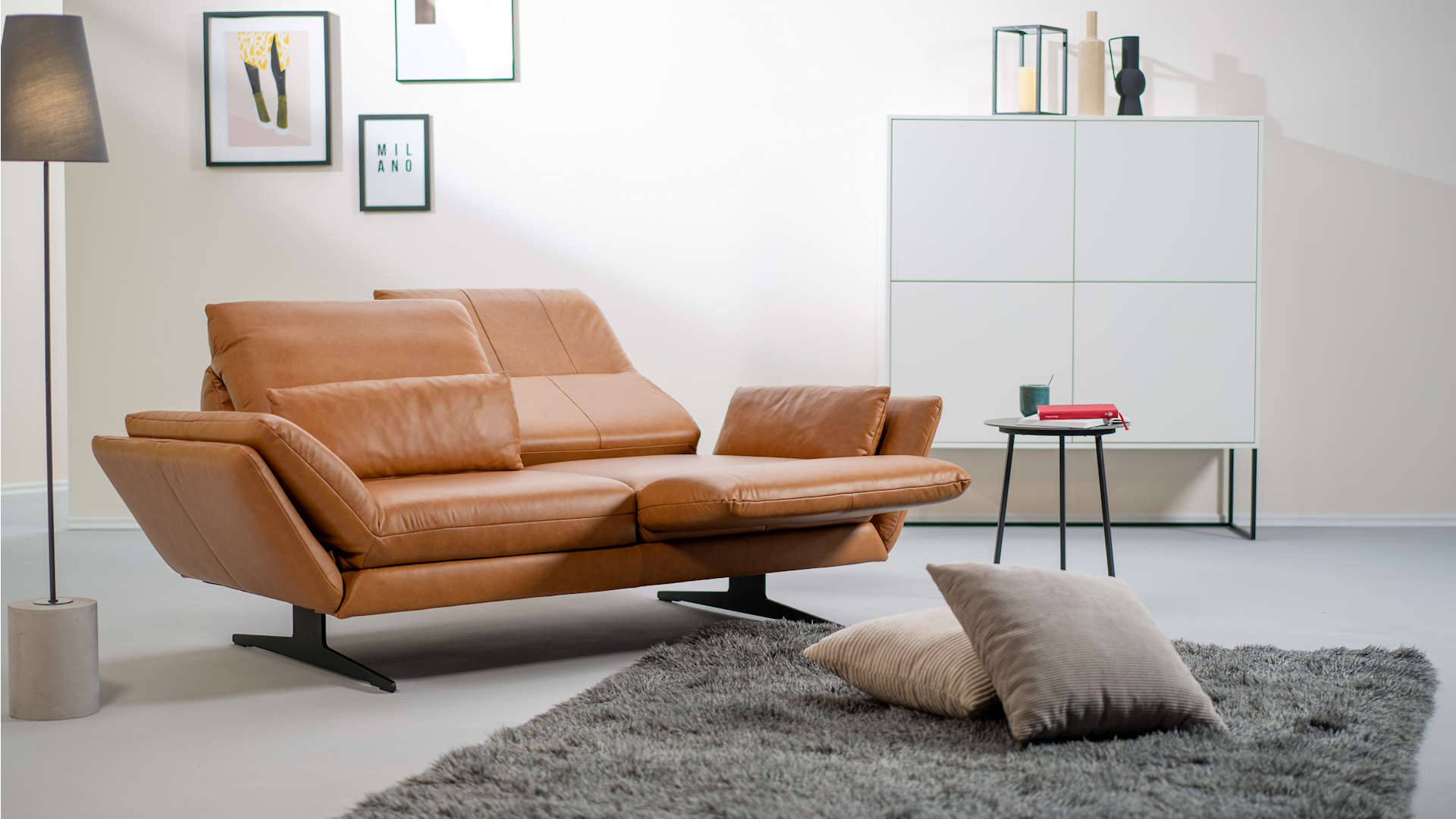 Ledergarnitur mit Relaxfunktion Z22297