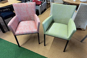 Sessel mit Outdoorstoff