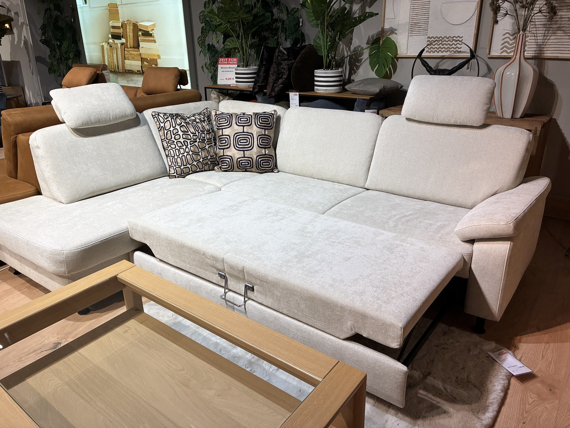 Polsterecke ZENO mit Schlaffunktion