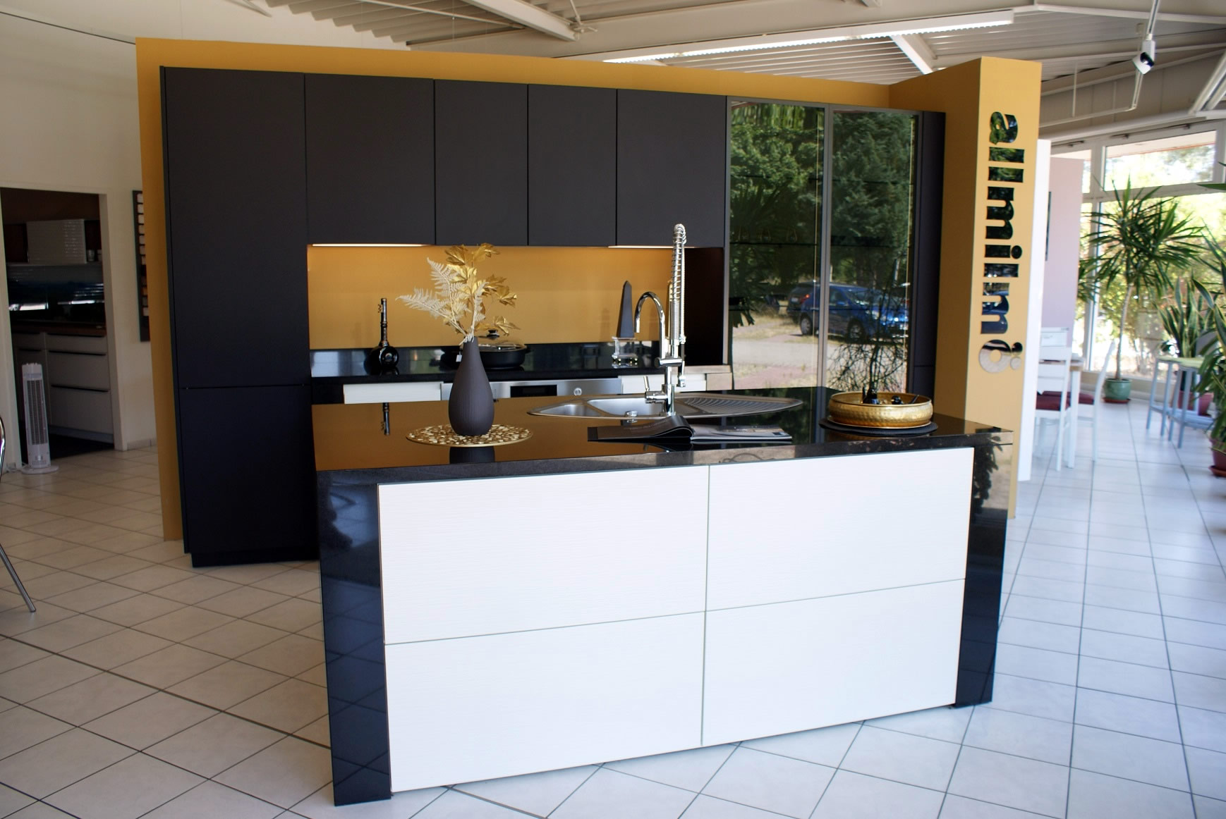 allmilmö MA Wave und Opaco Moderne Designküche